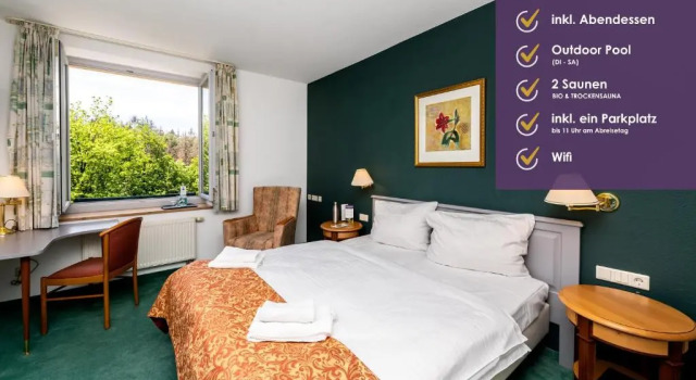 Двухместный номер Standard Parkhotel Hohnstein by STEIGER Hotels