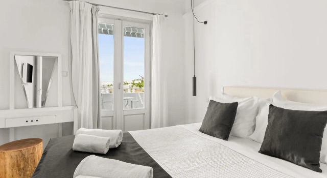 Семейный номер Standard с видом на море Mr and Mrs White Paros Suites & More