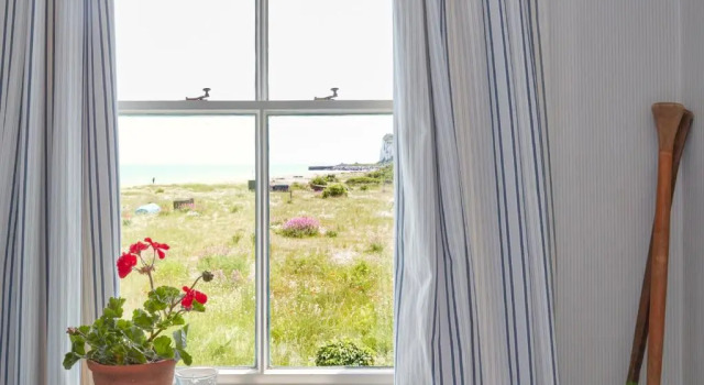 Hytte Boho-chic bolthole on the beach - Mariner's Cottage