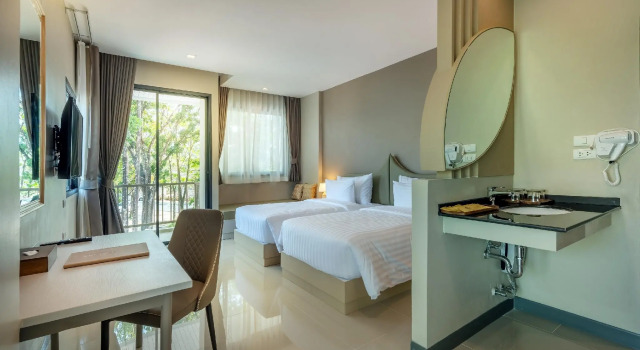 Номер Deluxe с видом на бассейн At Rice Resort