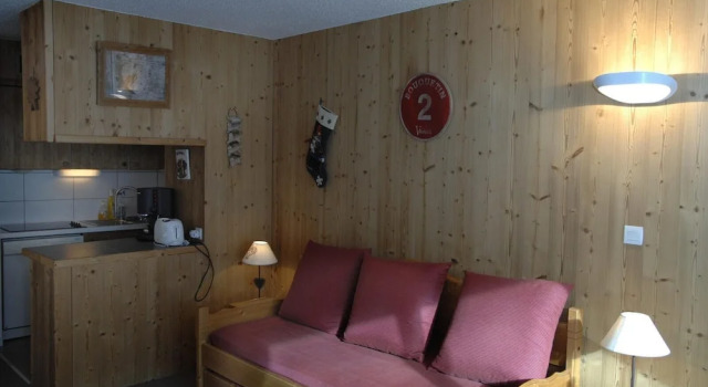 Praz N°20 : Studio Cabine 4 Personnes / Studio Cabin 4 People