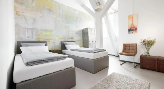 Апартаменты Superior OLD PRINTING HOUSE - Modern I City I 2 Min HBF I E-Ladesäule