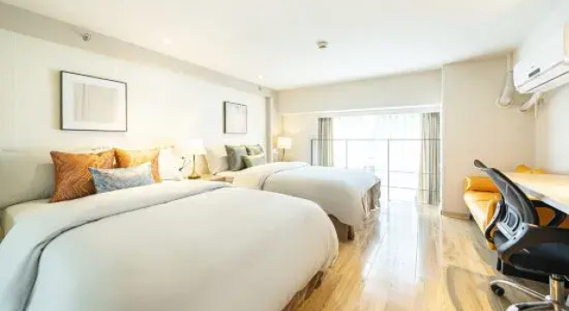 Люкс Classic Huazhishe Apartment (Hongqiao National Convention and Exhibition Center Branch)