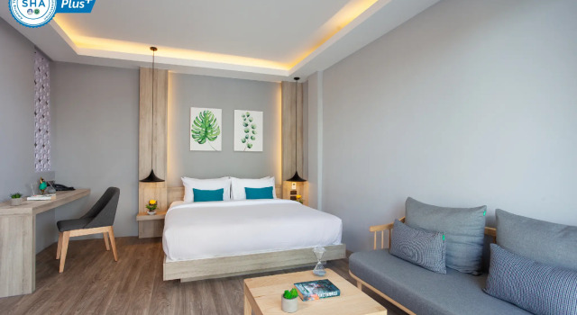 Двухместный номер Deluxe с видом на озеро Antiya Hotel Phuket