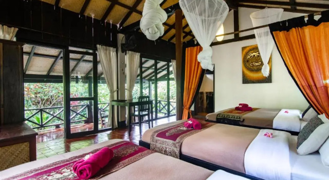The Hillside Resort, Book Hotel Hoteller i Luang Prabang med parkering, Parkering