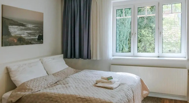 Студия Ferienwohnung in der Fußgängerzone Gartenblick - Studio Apartment