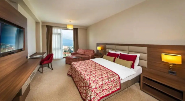 Двухместный номер Standard с видом на море Grand Asya Hotel