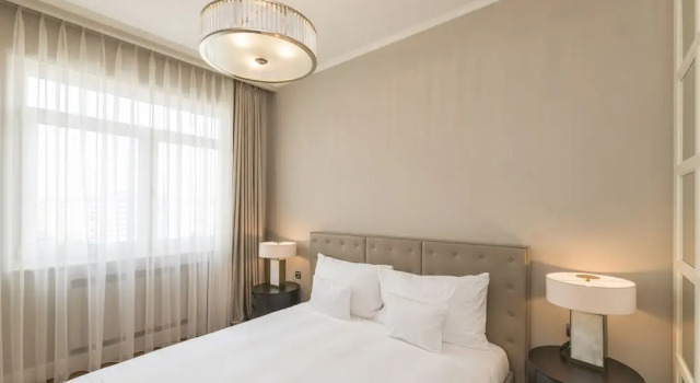 Апартаменты с 2 комнатами с балконом Ist flats Serviced Apartments - EMAAR SQ