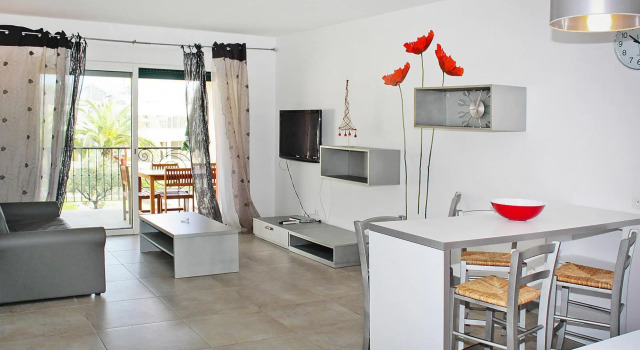 Rés. Marea Resort, Santa-Lucia-di-Moriani, 2 room apt., Varaa Hotelli Santa-Lucia-di-Moriani 