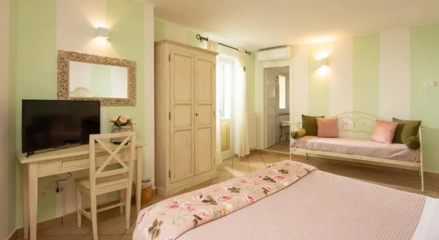 Standard Dreier Zimmer mit Gartenblick Hotel Ideale