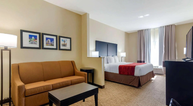 Люкс c 1 комнатой Comfort Inn & Suites Montgomery Eastchase
