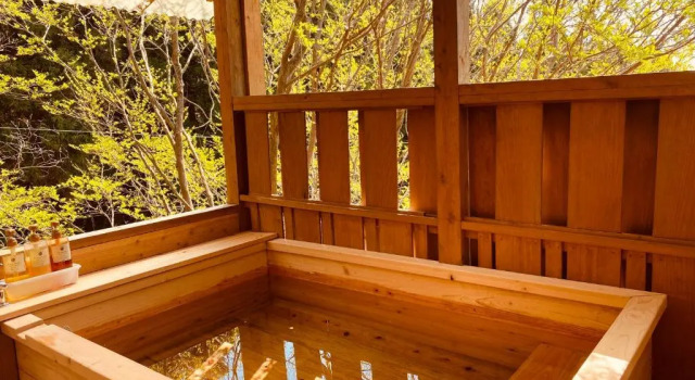 Коттедж Deluxe Kurokawa Mori no Cottage