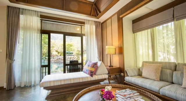 Люкс с видом на бассейн Sibsan Resort & Spa Maetaeng Chiang Mai