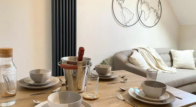 Апартаменты Deluxe Luxury Scandi Inspired 1 Bed Apartment