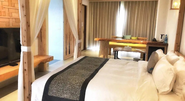 Двухместный номер Standard с видом на сад SkyeBay Club