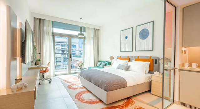 Номер Standard с балконом Bloom Arjaan by Rotana
