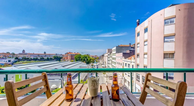 Номер Comfort c 1 комнатой с балконом и с видом на реку Casinhas da Beira Mar by Home Sweet Home Aveiro