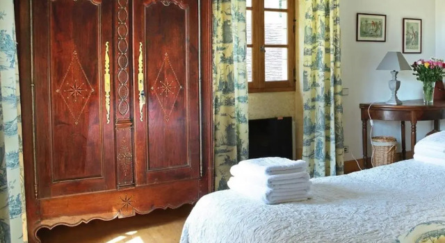 Двухместный номер Deluxe Chambre dHôtes La Rossillonie