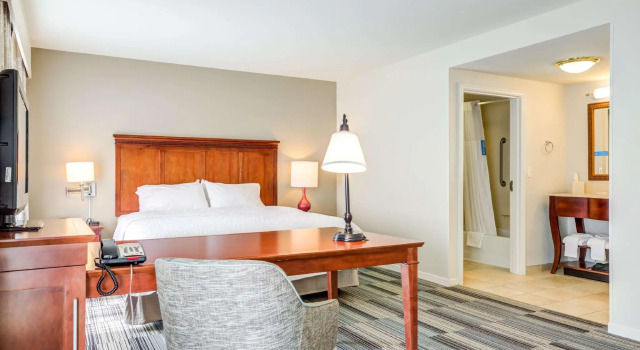 Двухместная студия Hampton Inn & Suites Westford-Chelmsford