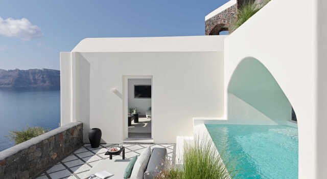 Двухместный люкс Executive Pool Canaves Oia Suites - Small Luxury Hotels of the World