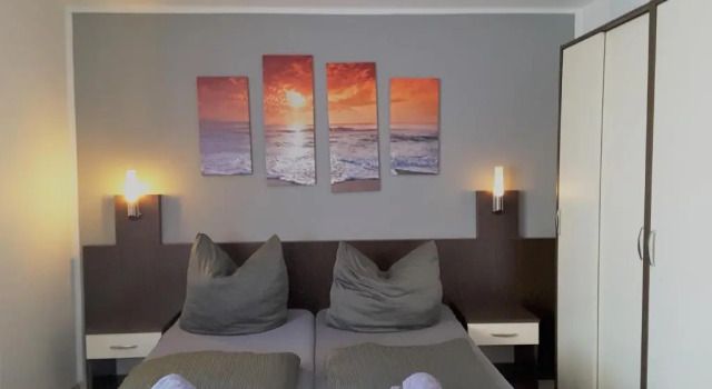 Номер Standard с красивым видом из окна Ferienhaus Strandidyll