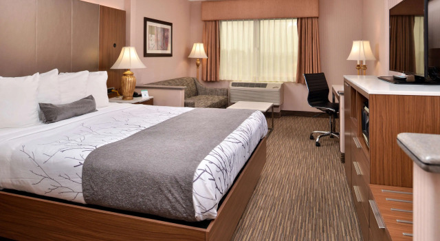 Двухместный номер Standard с видом на бассейн Best Western Plus Suites Hotel - LAX Airport LA Stadium