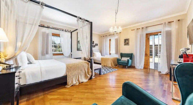 Трёхместный номер Standard с видом на горы Quinta de Santa Margarida - Charm Country House