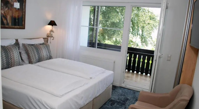 Двухместный номер Standard с балконом Hotel Haus am See