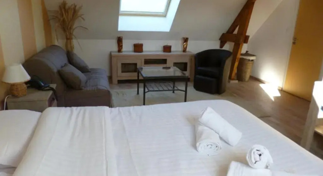 Люкс Logis Hotel & restaurant Le Relais De Fleurette