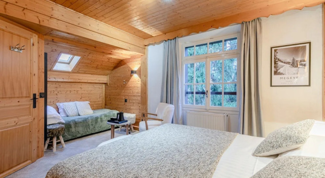 Номер Superior с балконом Le Chalet dAntoine - Centre de Megève