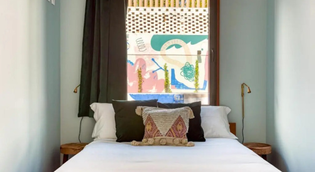 Номер The Micro Secret Patio Lisbon