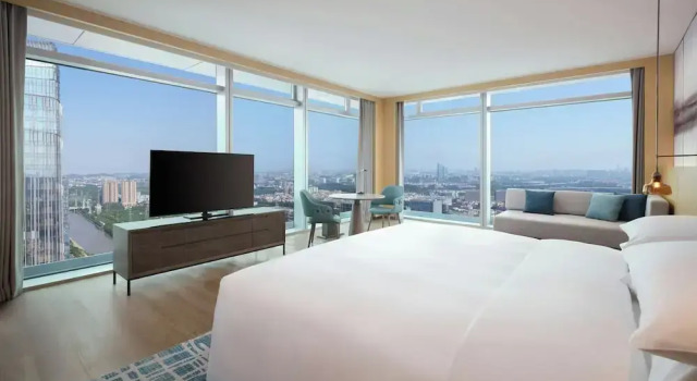 Двухместный номер Standard с видом на город Courtyard by Marriott Guangzhou Pazhou