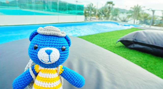 Кровать в общем номере BearPacker Patong Hostel