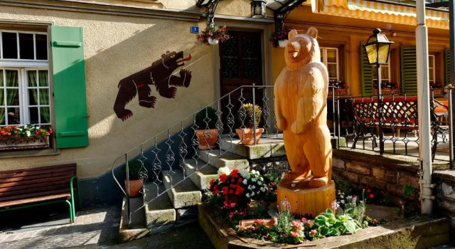Baeren Hotel, The Bear Inn, Buchen Sie Hotel Hotels in Interlaken mit Frühstück, Frühstück