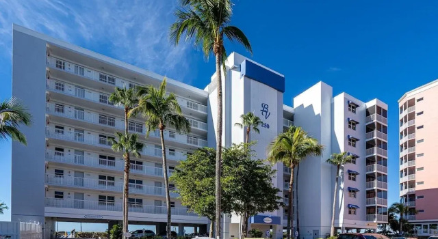 Estero Island Beach Villas #703 - Updated Top Floor Gulf Front & Sunsets - 250 Estero Blvd 2 Bedroom Condo by RedAwning