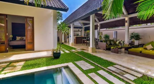 Villa Alu 4, Rezervovat Vila Chaty v Bali, Chalupa