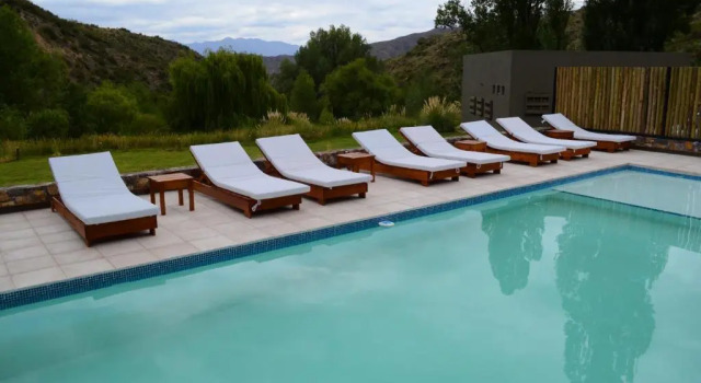 Posada del Blanco, Book Hotel Hoteller i Potrerillos med parkering, Parkering