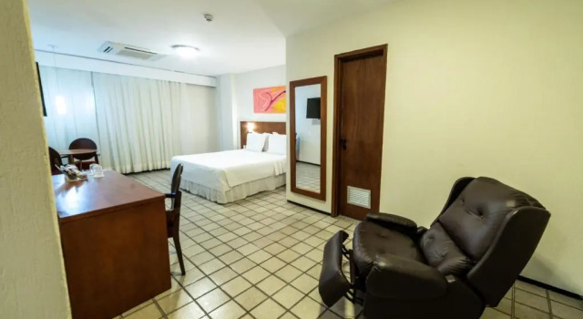 Двухместный номер Deluxe Hotel Praia Centro