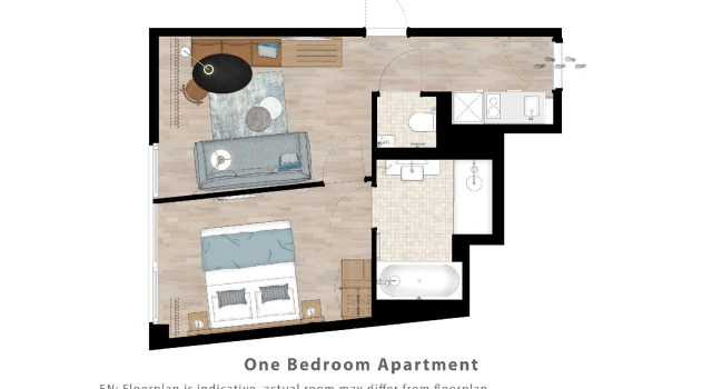 Апартаменты Adina Apartment Hotel Vienna Belvedere
