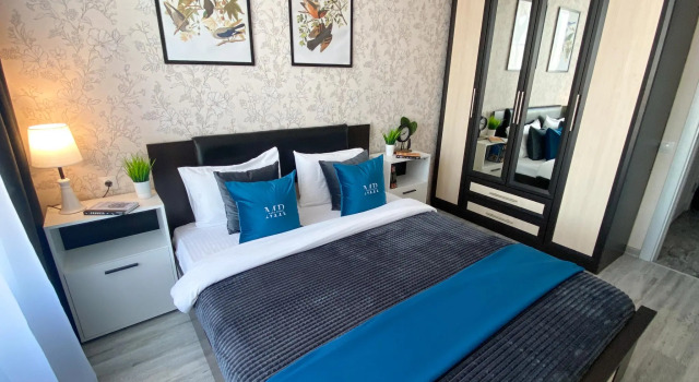 Апартаменты с балконом Maria Rooms (Мария Румс) на улице Ангарская 69В