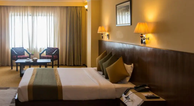 Двухместный номер Deluxe с балконом Mount Kailash Resort