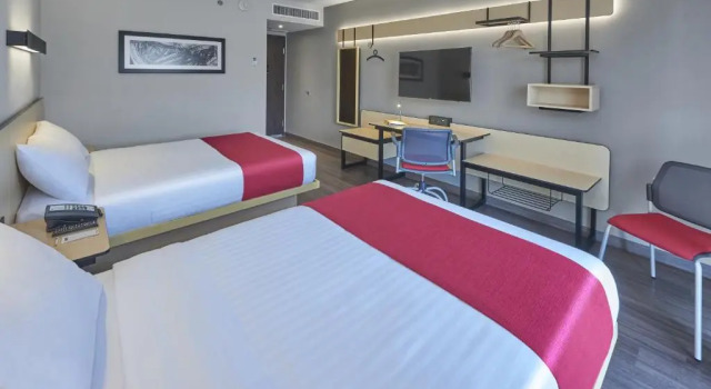 Standart dört kişilik oda City Express by Marriott Comitan