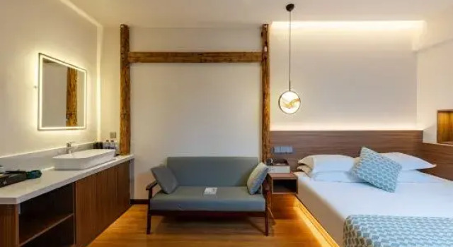 Люкс Hongcun xiyunpan moon • holiday selected Huizhou century famous house art B & B