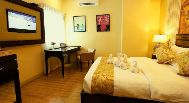 Номер Superior с красивым видом из окна Palm Grass Hotel