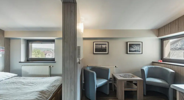 Двухместный номер Classic с видом на сад Guest Rooms and Family Apartments
