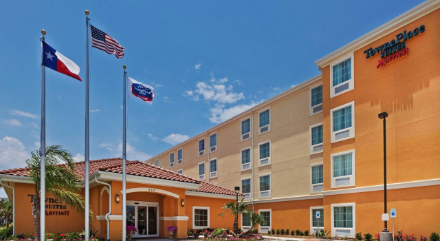 Кровать в общем номере TownePlace Suites by Marriott Corpus Christi