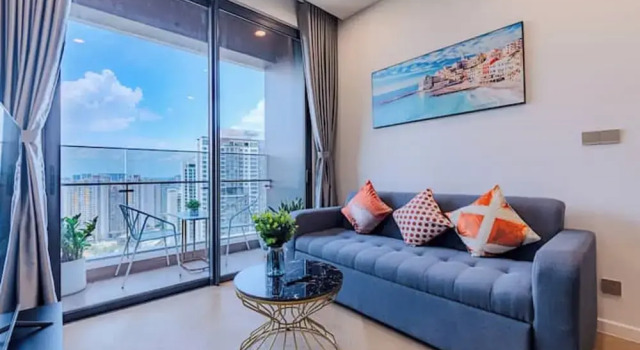 Семейный клубный люкс с 3 комнатами с балконом и с видом на гавань Lexington Residence Luxury Vacation