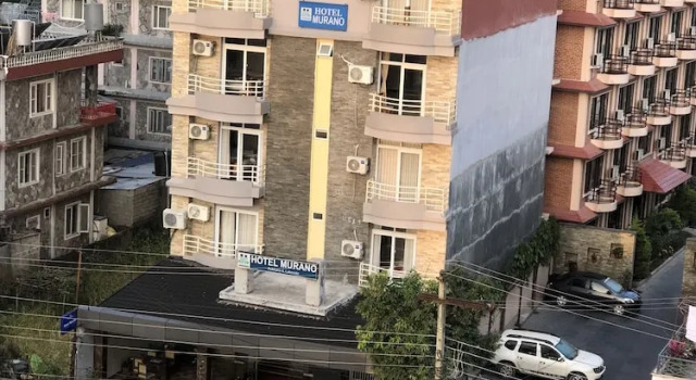 Трёхместный номер Deluxe с балконом и с видом на город Hotel Murano