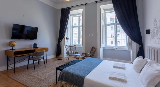 Люкс Deluxe Lisbon Check-In Guesthouse