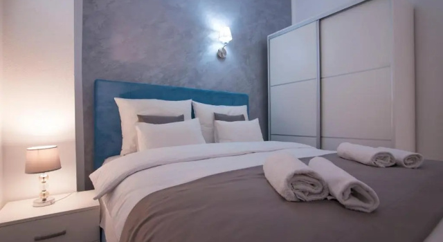 Апартаменты c 1 комнатой с балконом и с видом на море Apartments Grand